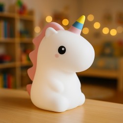 Παιδικό Φωτιστικό Νυκτός UNICORN LED RGB USB