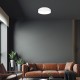 Πλαφονιέρα Οροφής LED Ohio 40W Ø45cm CCT 3000K-6000K Λευκή - Milagro ML232