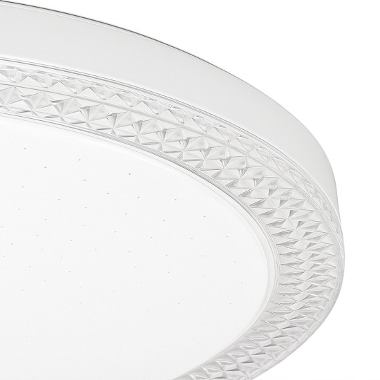 Πλαφονιέρα VIGO LED 36W Ø48cm 3600lm 4000K IP20 Λευκή Πλαφονιέρα VIGO LED 36W Ø48cm 3600lm 4000K IP20 Λευκή