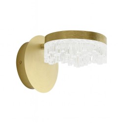Απλίκα Τοίχου LED PRECIOSA 4W 4000K Χρυσή 12cm - Milagro ML2409