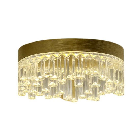 Απλίκα Τοίχου LED PRECIOSA 4W 4000K Χρυσή 12cm - Milagro ML2409 Απλίκα Τοίχου LED PRECIOSA 4W 4000K Χρυσή 12cm - Milagro ML2409