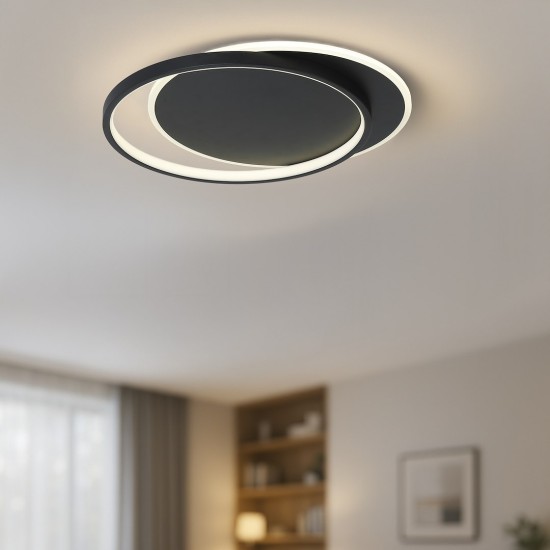 Φωτιστικό Οροφής Cordoba Black LED 30W ML2485