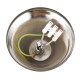 Κρυστάλλινο Πολύφωτο Cristal Chrome 5xE14 Μαύρο Χρώμιο