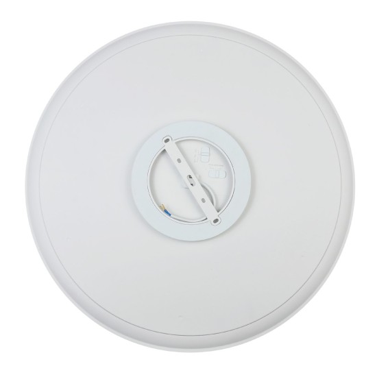 Πλαφονιέρα HUGO LED 16W/24W/32W 3CCT Ø37cm IP54 Λευκή