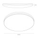 Πλαφονιέρα LED HUGO 16W/24W/32W 3CCT IP54 Μαύρη Ø37cm - Milagro ML2566 Πλαφονιέρα LED HUGO 16W/24W/32W 3CCT IP54 Μαύρη Ø37cm - Milagro ML2566