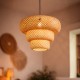 Κρεμαστό Φωτιστικό TULUM από Μπαμπού 1xE27 Ø35cm - Milagro ML2586 Κρεμαστό Φωτιστικό TULUM από Μπαμπού 1xE27 Ø35cm - Milagro ML2586