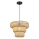 Κρεμαστό Φωτιστικό TULUM από Μπαμπού 1xE27 Ø35cm - Milagro ML2586 Κρεμαστό Φωτιστικό TULUM από Μπαμπού 1xE27 Ø35cm - Milagro ML2586