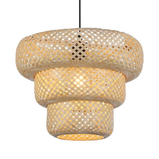 Κρεμαστό Φωτιστικό TULUM από Μπαμπού 1xE27 Ø35cm - Milagro ML2586 Κρεμαστό Φωτιστικό TULUM από Μπαμπού 1xE27 Ø35cm - Milagro ML2586
