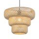 Κρεμαστό Φωτιστικό TULUM από Μπαμπού 1xE27 Ø35cm - Milagro ML2586 Κρεμαστό Φωτιστικό TULUM από Μπαμπού 1xE27 Ø35cm - Milagro ML2586