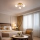 Πλαφονιέρα CLARA GOLD 3xE27 – Χρυσό με Γυαλί
