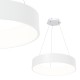 Κρεμαστό Φωτιστικό LED Ohio 40W Ø45cm CCT 3000K-6000K Λευκό - Milagro ML6357