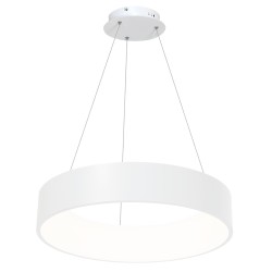 Κρεμαστό Φωτιστικό LED Ohio 40W Ø45cm CCT 3000K-6000K Λευκό - Milagro ML6357