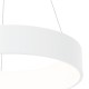 Κρεμαστό Φωτιστικό LED Ohio 40W Ø45cm CCT 3000K-6000K Λευκό - Milagro ML6357