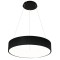 Κρεμαστό Φωτιστικό LED Ohio 40W Ø45cm CCT 3000K-6000K Μαύρο - Milagro ML6358