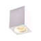 Επιφανειακό Σποτ Οροφής Bima Ring Square 1xGU10 8×8cm – Λευκό