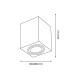 Επιφανειακό Σποτ Οροφής Bima Ring Square 1xGU10 8×8cm – Λευκό Επιφανειακό Σποτ Οροφής Bima Ring Square 1xGU10 8×8cm – Λευκό