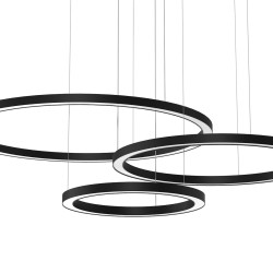 Κρεμαστό Φωτιστικό LED Galaxia Μαύρο 85W 3500K – Milagro ML8789