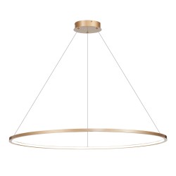 Κρεμαστό Φωτιστικό LED SATURNO 65W 4000K Χρυσό Ø120cm - Milagro ML8865