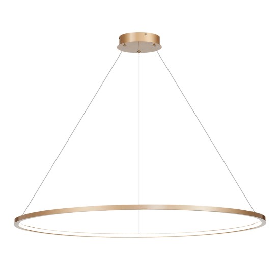 Κρεμαστό Φωτιστικό LED SATURNO 65W 4000K Χρυσό Ø120cm - Milagro ML8865 Κρεμαστό Φωτιστικό LED SATURNO 65W 4000K Χρυσό Ø120cm - Milagro ML8865
