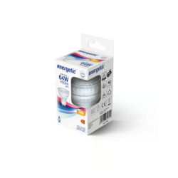 ΛΑΜΠΑ LED SMD MR16 GU10 GLASS 5,3W 2700K 220-240V 450lm 36° ENERGETIC