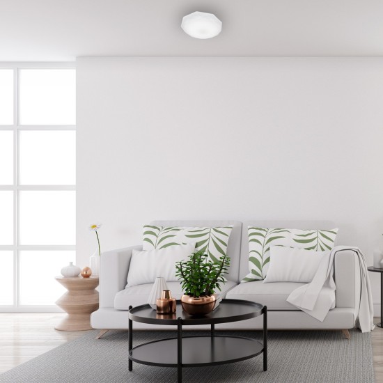 Πλαφονιέρα LED 12W ΗΕΧ ΕΚ76188 4000Κ Πλαφονιέρα LED 12W ΗΕΧ ΕΚ76188 4000Κ