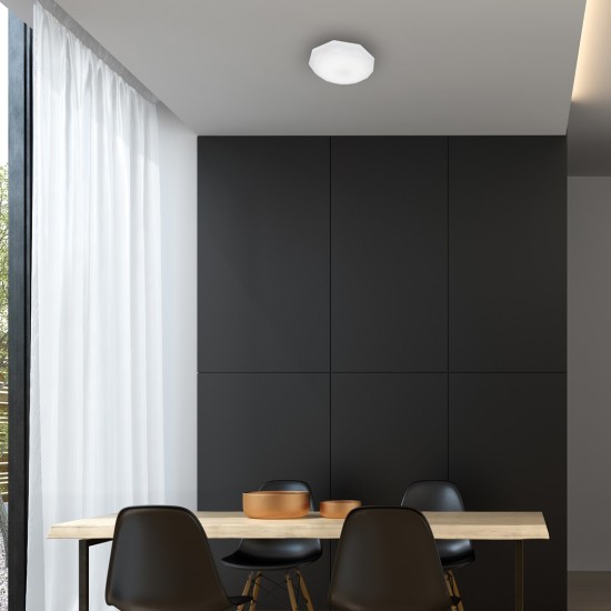 Πλαφονιέρα LED 12W ΗΕΧ ΕΚ76188 4000Κ Πλαφονιέρα LED 12W ΗΕΧ ΕΚ76188 4000Κ