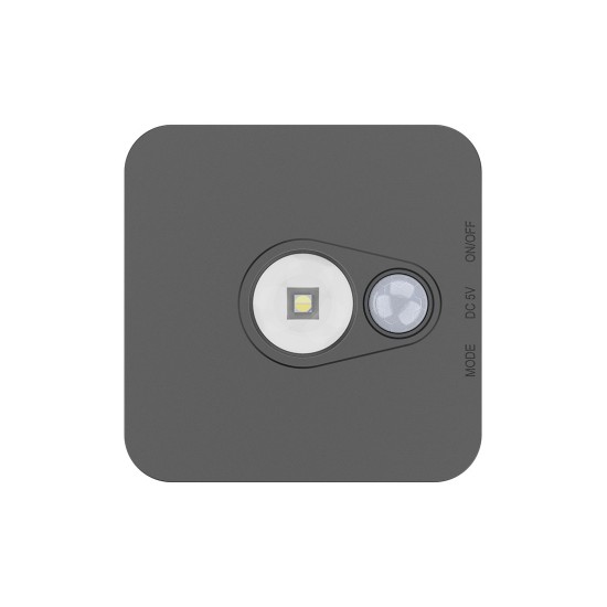 Φωτιστικό Σκάλας Κάτω Ντουλάπας USB Stanley Black 3CCT 7,5*7,5cm EKB1392 Φωτιστικό Σκάλας Κάτω Ντουλάπας USB Stanley Black 3CCT 7,5*7,5cm EKB1392