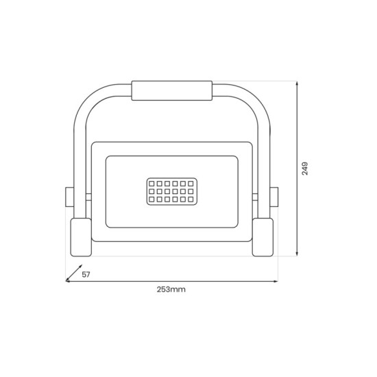 ΦΟΡΗΤΟΙ ΠΡΟΒΟΛΕΙΣ LED ΕΡΓΑΣΙΑΣ 50W 4000K IP65 ΦΟΡΗΤΟΙ ΠΡΟΒΟΛΕΙΣ LED ΕΡΓΑΣΙΑΣ 50W 4000K IP65