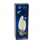 LED FILAMENT BULB 4W C37 E27 2700K