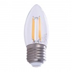 LED FILAMENT BULB 4W C37 E27 2700K