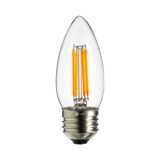 LED FILAMENT BULB 4W C37 E27 4000K