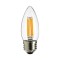 LED FILAMENT BULB 4W C37 E27 4000K