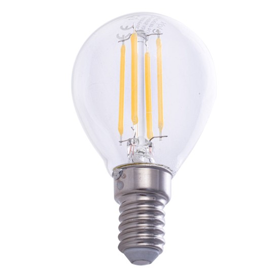LED FILAMENT BULB 4W G45 E14 4000K