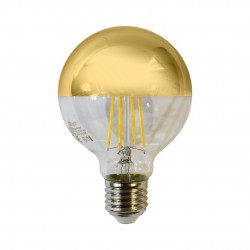 Λαμπτήρας LED FILAMENT 5W G80 E27 ΧΡΥΣΟ 3000K