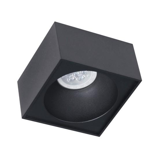 ΧΩΝΕΥΤΟ ΣΠΟΤ ΜΑΥΡΟ BIMA ΤΕΤΡΑΓΩΝΟ 1XGU10 ΧΩΝΕΥΤΟ ΣΠΟΤ ΜΑΥΡΟ BIMA ΤΕΤΡΑΓΩΝΟ 1XGU10