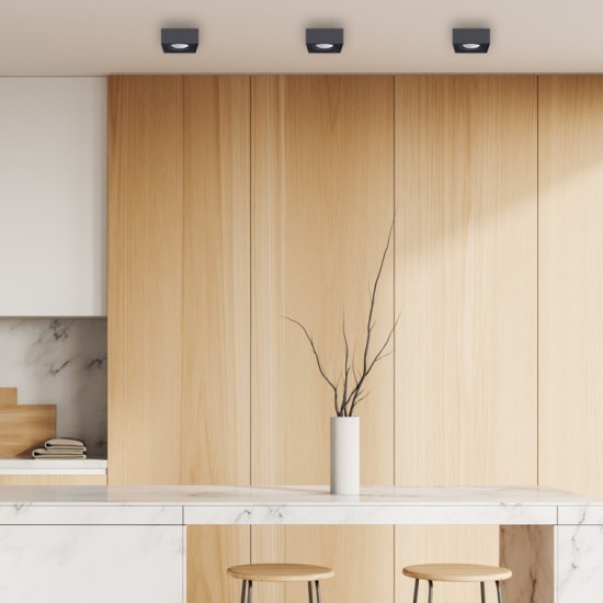 ΧΩΝΕΥΤΟ ΣΠΟΤ ΜΑΥΡΟ BIMA ΤΕΤΡΑΓΩΝΟ 1XGU10 ΧΩΝΕΥΤΟ ΣΠΟΤ ΜΑΥΡΟ BIMA ΤΕΤΡΑΓΩΝΟ 1XGU10