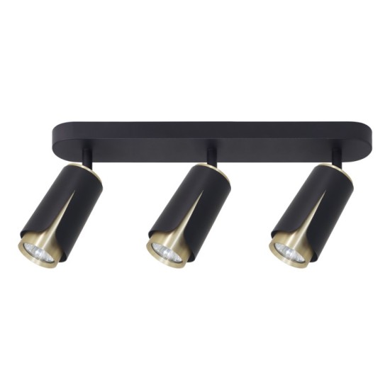 ΣΠΟΤ 3XGU10 ML0266 ΜΑΥΡΟ