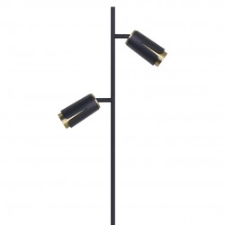 ΦΩΤΙΣΤΙΚΟ ΔΑΠΕΔΟΥ FLOWER ΜΑΥΡΟ ΧΡΥΣΟ 2XGU10 ΦΩΤΙΣΤΙΚΟ ΔΑΠΕΔΟΥ FLOWER ΜΑΥΡΟ ΧΡΥΣΟ 2XGU10