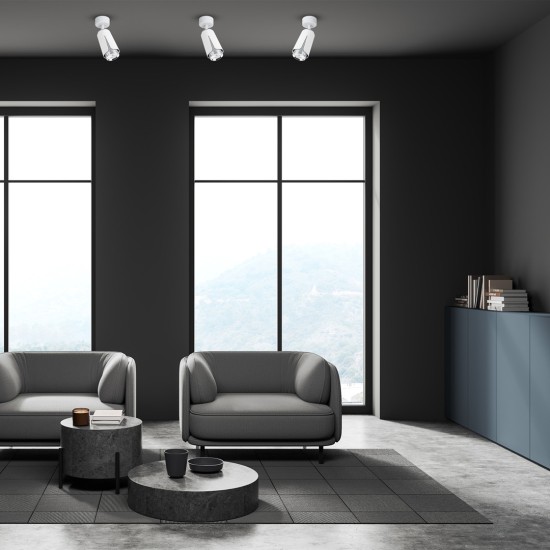 ΣΠΟΤ ΛΕΥΚΟ ΧΡΩΜΙΟ GU10 ML0272 ΣΠΟΤ ΛΕΥΚΟ ΧΡΩΜΙΟ GU10 ML0272