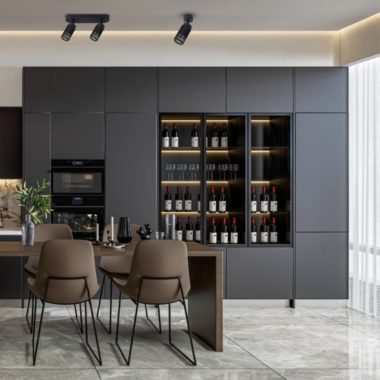 ΣΠΟΤ ΜΑΥΡΟ GU10 VERTICAL ML0294 ΣΠΟΤ ΜΑΥΡΟ GU10 VERTICAL ML0294