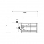 ΣΠΟΤ ΜΑΥΡΟ GU10 VERTICAL ML0294