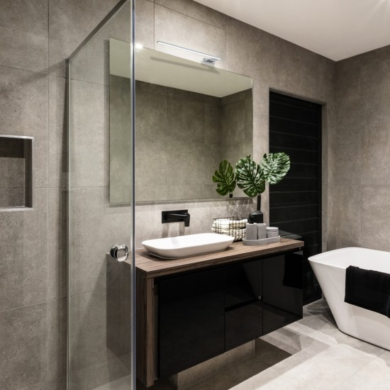 LED ΑΠΛΙΚΑ SHINE ΧΡΩΜΙΟ 11W LED 45CM 4000Κ LED ΑΠΛΙΚΑ SHINE ΧΡΩΜΙΟ 11W LED 45CM 4000Κ