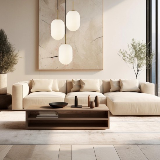 ΚΡΕΜΑΣΤΟ ΦΩΤΙΣΤΙΚΟ ALIAS ΟΠΑΛΙΝΑ ΧΡΥΣΟ 3XE14