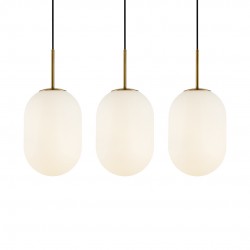 ΚΡΕΜΑΣΤΟ ΦΩΤΙΣΤΙΚΟ ΡΑΓΑ ALIAS ΟΠΑΛΙΝΑ ΧΡΥΣΟ 3XE14