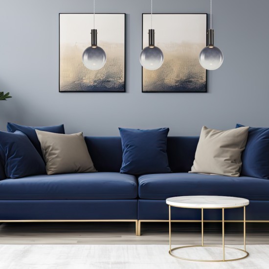 Φωτιστικό Κρεμαστό  TORONTO 1xGU10 Smoke