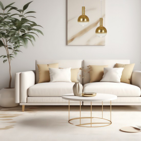 Φωτιστικό Κρεμαστό TORONTO 1xGU10 Μελί Φωτιστικό Κρεμαστό TORONTO 1xGU10 Μελί