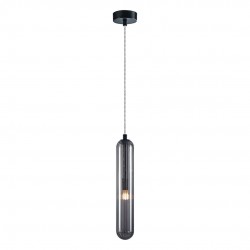 Κρεμαστό φωτιστικό Μονόφωτο  PAX BLACK 1xG9