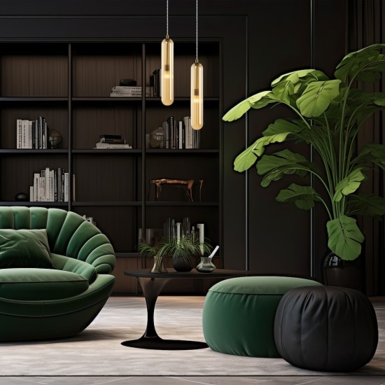 Κρεμαστό φωτιστικό PAX GOLD 1xG9 Κρεμαστό φωτιστικό PAX GOLD 1xG9