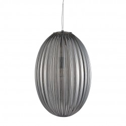 Κρεμαστό φωτιστικό Μονόφωτο BRAGA SMOKED 1xE27