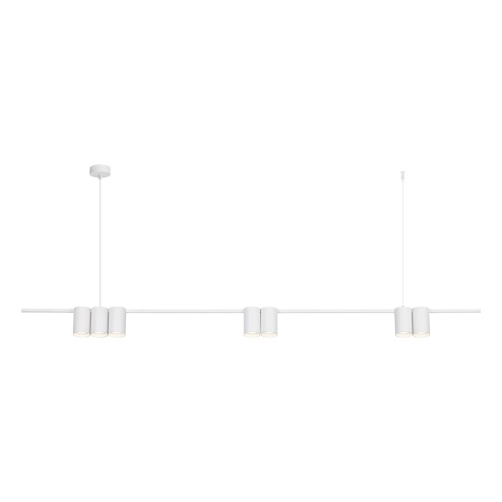 Κρεμαστό Φωτιστικό GENESIS ML0371 7ΧGU10 ΛΈΥΚΟ